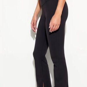 Spiritual Gangster Black Flare Pants